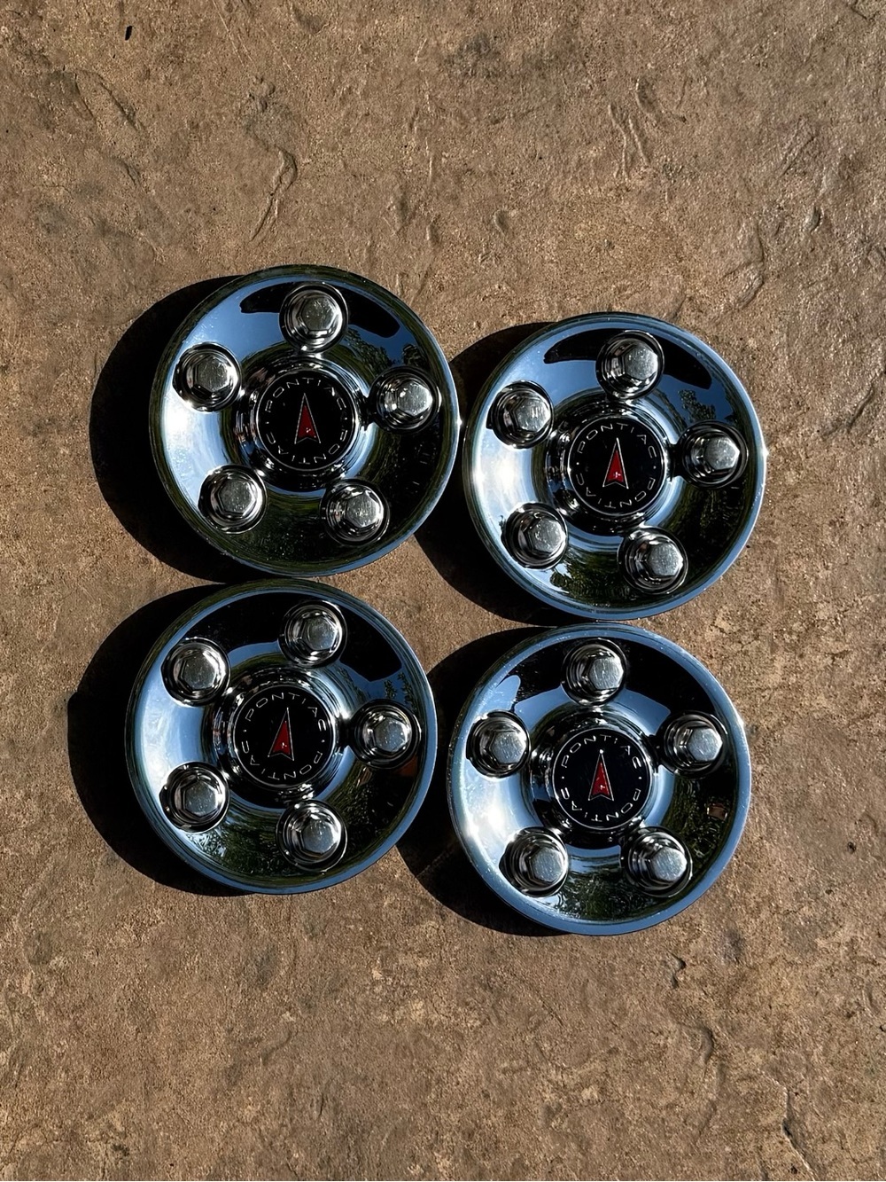 Pontiac Grand Am Chrome Center Caps 9593499 Set of 4